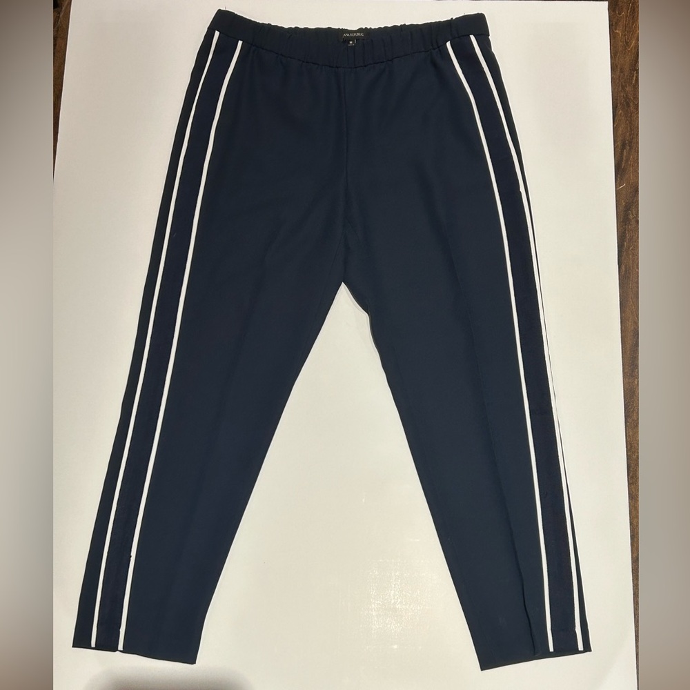 Banana Republic Hayden Cropped Tuxedo Pants